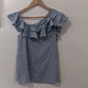 Ruffled blouse